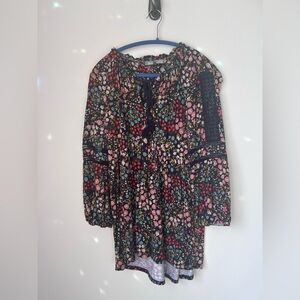 Daniel Rainn Multicolor Floral Tunic, Size M